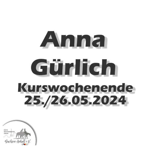 Kurswochenende mit Anna Gürlich (Limmer) in Prussendorf