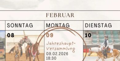 Einladung zur Jahreshauptversammlung 2026